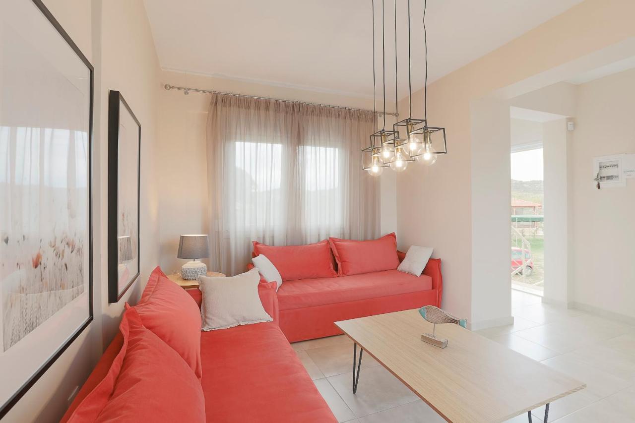 Palm Tree Maisonettes #Feelslikehome Ormos Panagias Exterior foto